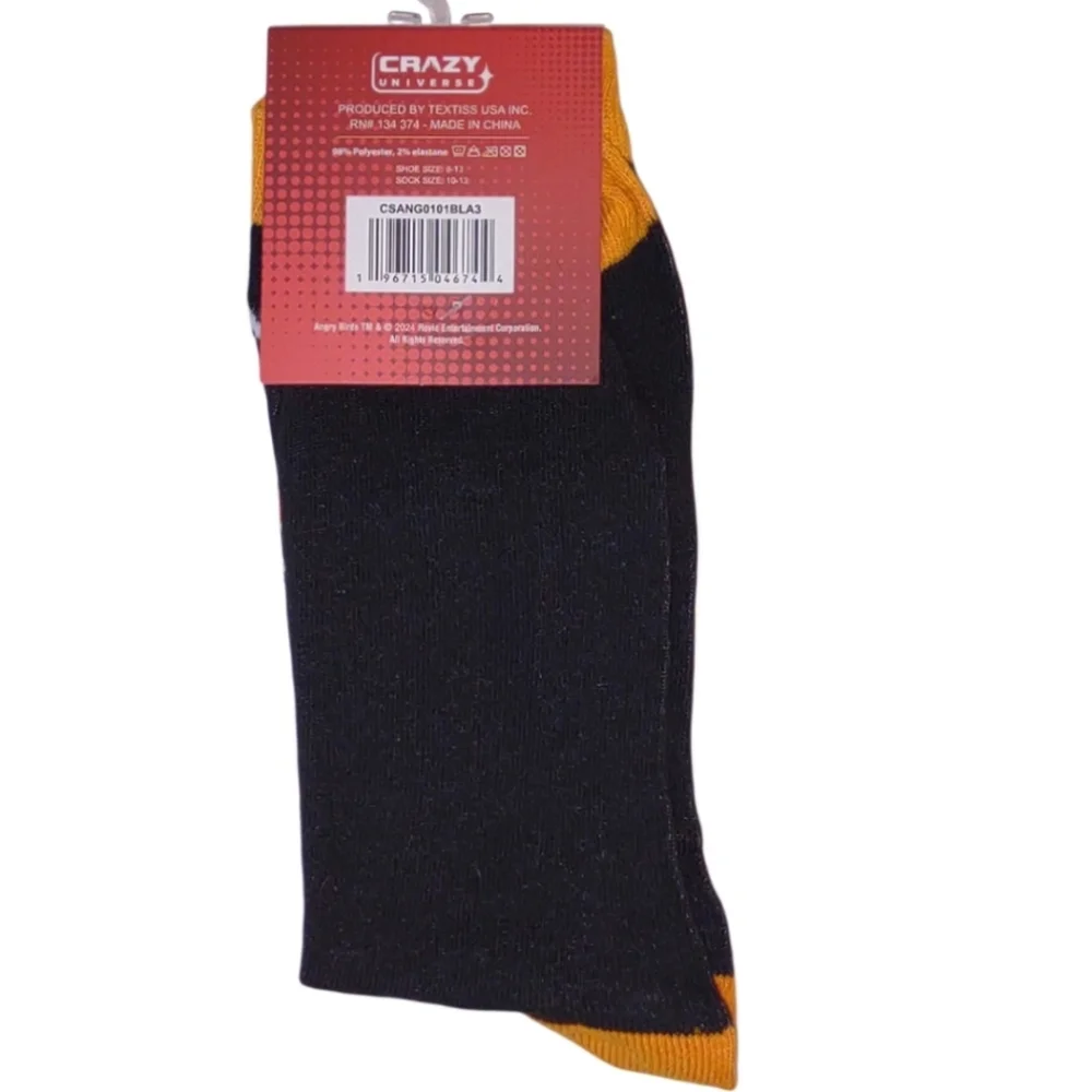 Angry Birds Crew Socks Unisex Bundle And Save